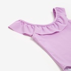 Купальник для девочки слитный MINAKU, сиреневый, рост 116-122 см 9136815
