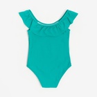 Купальник для девочки слитный MINAKU, зелёный, рост 122-128 см 9136822