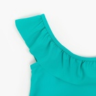 Купальник слитный детский MINAKU, бирюзовый, рост 128-134 см - Фото 10