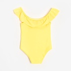 Купальник для девочки слитный MINAKU, жёлтый, рост 134-140 см 9136836