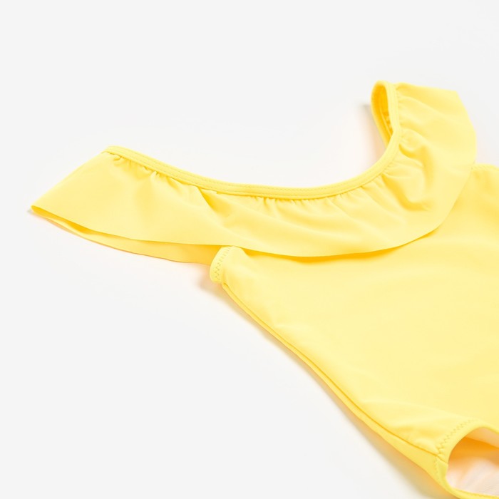 Купальник слитный детский MINAKU, жёлтый, рост 140-146 см