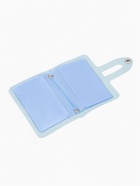 Визитница на кнопке, 24 карты, однотонная, мятная - Фото 2