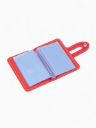 Визитница на кнопке, 26 карт, цвет красный - Фото 3