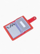 Визитница на кнопке, 26 карт, красная - Фото 5