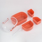 Ланч - бокс в школу, контейнер для еды «Эйлайт», 640 мл, с ложкой, 18.5×14×6.3 см, пластик, розовый - Фото 5