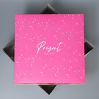 Коробка для торта, кондитерская упаковка Present, 31 х 31 х 15 см (комплект 5 шт) - фото 21901895