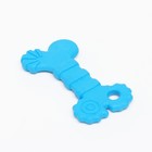 Игрушка жевательная "Завитушки", TPR, 10 см, голубая - Фото 3