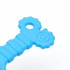 Игрушка жевательная "Завитушки", TPR, 10 см, голубая - Фото 4