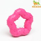 Жевательная игрушка для собак «Пленительная звезда», 7 см, TPR, розовая - Фото 3