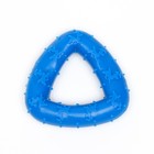 Игрушка жевательная суперпрочная "Магический треугольник", голубая - Фото 2