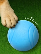 Игрушка цельнолитая «Прыгучий мяч», TPR, 5 см, синяя - Фото 2