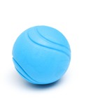 Игрушка цельнолитая "Прыгучий мяч", TPR, 5 см, синяя - Фото 3