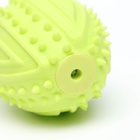 Жевательная игрушка для собак «Граната», 10 см, TPR, салатовая - Фото 6