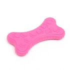 Игрушка жевательная "Собачье удовольствие", TPR, 10,5 см, розовая - Фото 2