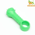 Игрушка-дразнилка для собак «Поймай меня!», 9.5 см, TPR, зелёная - Фото 3