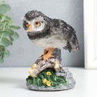 Фигурка полистоун «Филин на цветочной горке», 8×7.5×11.5 см  (артикул 9197307)  большой выбор товаров оптом и в розницу по низким ценам с доставкой