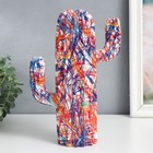 Сувенир полистоун "Кактус. Цветные карандаши" 9х19,5х28,6 см - фото 21902018