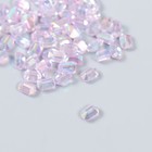Декор для творчества пластик "Вытянутый кристаллик" набор 60 шт фиолет 0,8х0,6 см - Фото 2