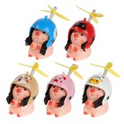 Свинка с пропеллером, розовая, микс - Фото 3