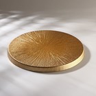 Блюдо с бортом Victoria Marrone, d=28 см, цвет бронзовый - Фото 3