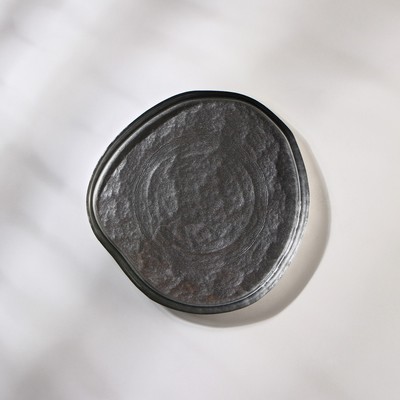 Тарелка с бортом Trend, d=18 см, цвет серый