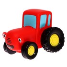 Игрушка для ванны «Синий трактор», цвет красный, 10 см - Фото 1