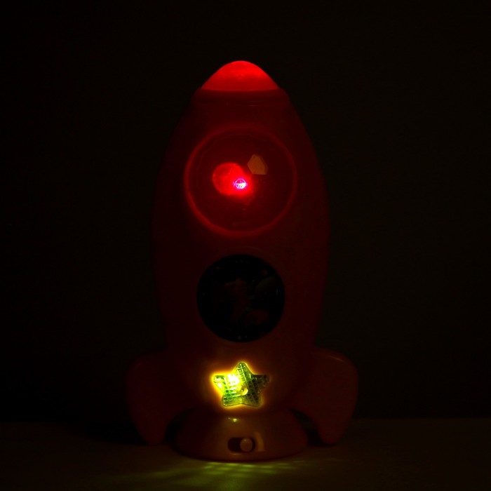 Игрушка Ми-ми-мишки «Ракета с проектором», 50 песен, стихов, звуков, световые эффекты - фото 1886974284