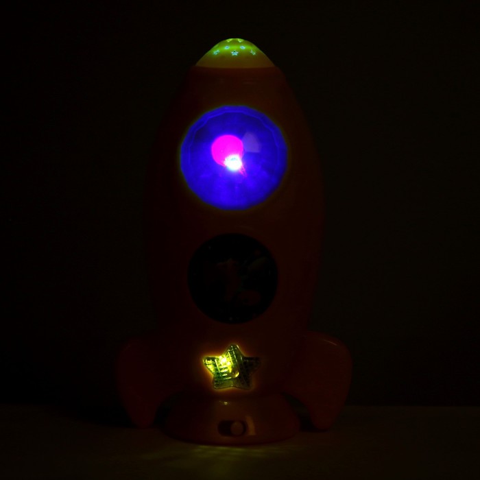 Игрушка Ми-ми-мишки «Ракета с проектором», 50 песен, стихов, звуков, световые эффекты - фото 1907574785