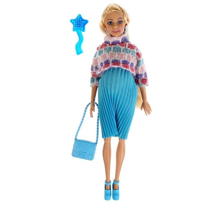 Кукла «София беременная двойней», 29 см, 2 младенца, руки и ноги сгибаются, аксессуары 58423