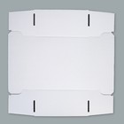 Коробка для торта, кондитерская упаковка «Белая», 29 х 29 х 15 см - Фото 5