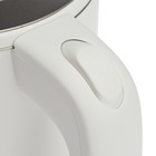 Чайник электрический Endever Skyline KR-255S, пластик, колба металл, 1.7 л, 2200 Вт, белый - фото 51337147 Чайник электрический Endever Skyline KR-255S, пластик, колба металл, 1.7 л, 2200 Вт, белый - фото 51337147