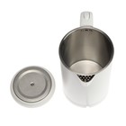 Чайник электрический Endever Skyline KR-255S, пластик, колба металл, 1.7 л, 2200 Вт, белый - фото 51337149 Чайник электрический Endever Skyline KR-255S, пластик, колба металл, 1.7 л, 2200 Вт, белый - фото 51337149