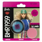 Пудра для волос Barbie BMR1959, в наборе со спонжем, цвет голубой - Фото 2