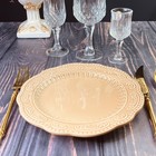 Набор тарелок Lenardi «Бавария», d=21 см, 6 шт, цвет карамельный - фото 296754590