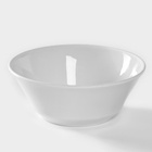 Салатник Добрушский завод «Бельё», 200 мл, d=11.2 см, фарфор, белый - Фото 2