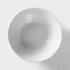 Салатник Добрушский завод «Бельё», 200 мл, d=11.2 см, фарфор, белый - Фото 3