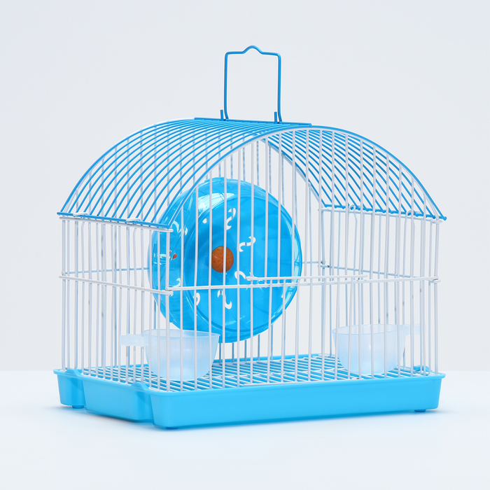 Клетка для грызунов укомплектованная RT-2c, 23 х 16,5 х 20 сма, голубая (фасовка 30 шт) - Фото 1