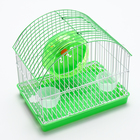 Клетка для грызунов укомплектованная RT-2c, 23 х 16,5 х 20 см, зеленая (фасовка 30 шт) - Фото 4