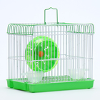 Клетка для грызунов укомплектованная RT-2q, 22 х 16 х 20 см, зелёная (фасовка 30 шт) - фото 319154327