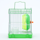 Клетка для грызунов укомплектованная RT-2q, 22 х 16 х 20 см, зелёная (фасовка 30 шт) - Фото 3
