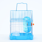 Клетка для грызунов укомплектованная RT-2t, 22 х 16 х 20 сма, голубая (фасовка 30 шт) - Фото 3