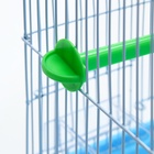 Клетка для птиц укомплектованная Bd-1/1d, 30 х 23 х 39 см, голубая (фасовка 12 шт) - Фото 11