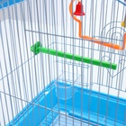 Клетка для птиц укомплектованная Bd-1/1d, 30 х 23 х 39 см, голубая (фасовка 12 шт) - Фото 13