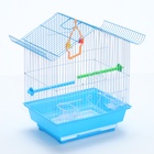Клетка для птиц укомплектованная Bd-1/1d, 30 х 23 х 39 см, голубая (фасовка 12 шт) - Фото 4