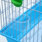 Клетка для птиц укомплектованная Bd-1/1d, 30 х 23 х 39 см, голубая (фасовка 12 шт) - Фото 8