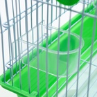 Клетка для птиц укомплектованная Bd-1/1d, 30 х 23 х 39 см, зелёная (фасовка 12 шт) - Фото 12