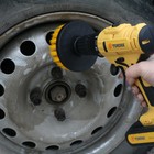 Насадка щетка на шуруповерт ТУНДРА, d=100 мм, высота 25 мм, шестигранный хвостовик - Фото 7