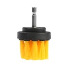 Насадка щетка на шуруповерт ТУНДРА, d=50 мм, высота 25 мм, шестигранный хвостовик - Фото 5