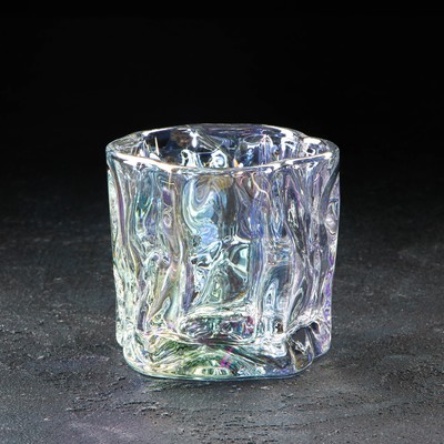 Стакан стеклянный Magistro IceBar. Pearl, 250 мл, цвет перламутровый