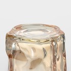 Стакан стеклянный Magistro IceBar. Gold, 250 мл, цвет золотой - фото 4366159